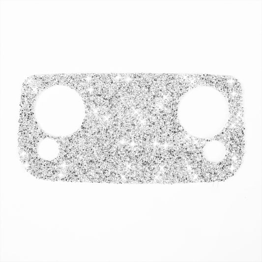 For Ford Mustang 2009-2013 2pcs Car Reading Light Diamond Decoration Sticker, Left Hand Drive by buy2fix