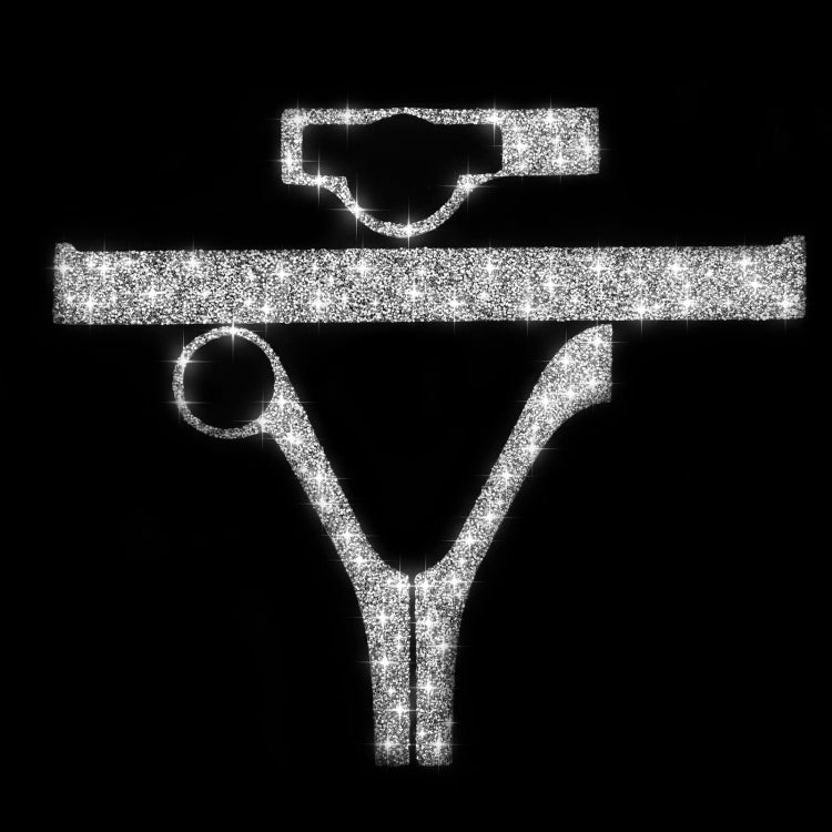 For Mercedes-Benz C-class W204 2007-2010 Car Headlight Frame Diamond Decorative Sticker, Left-hand Drive by buy2fix