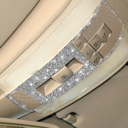 For Mercedes-Benz C-class W204 2007-2013 Car Reading Light Diamond Decorative Sticker, Left and Right Drive - Car Interior Mouldings by buy2fix | Online Shopping UK | buy2fix