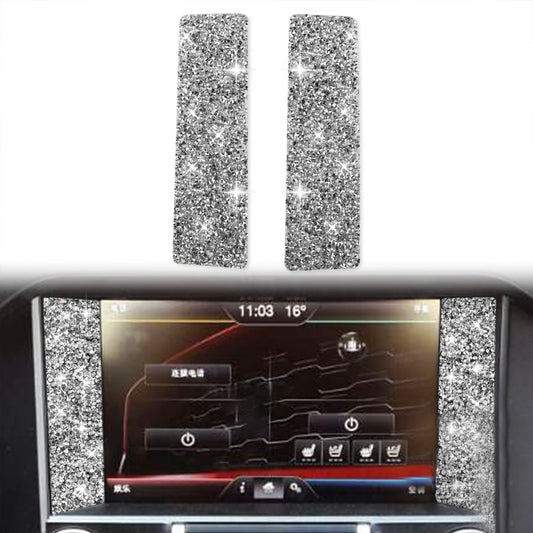 For Ford Mustang 2015-2020 Car Central Control Diamond Decoration Sticker, Left and Right Drive - Car Interior Mouldings by buy2fix | Online Shopping UK | buy2fix