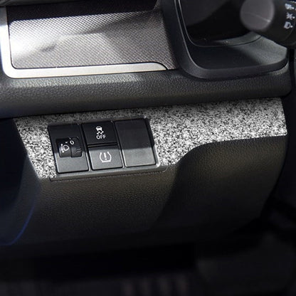 For Honda Civic 2016-2019 Car Headlight Switch Panel Diamond Decorative Sticker, Left-hand Drive by buy2fix