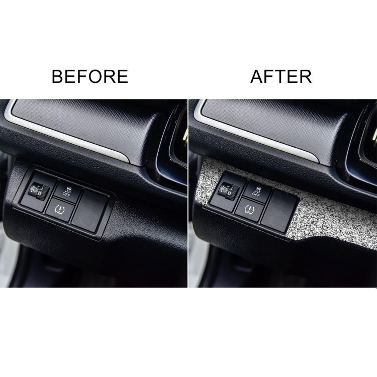 For Honda Civic 2016-2019 Car Headlight Switch Panel Diamond Decorative Sticker, Left-hand Drive by buy2fix