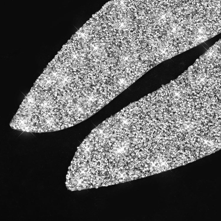 For Honda Civic 1999-2000 Car Light Eyebrow Diamond Decorative Sticker, Left and Right Drive by buy2fix