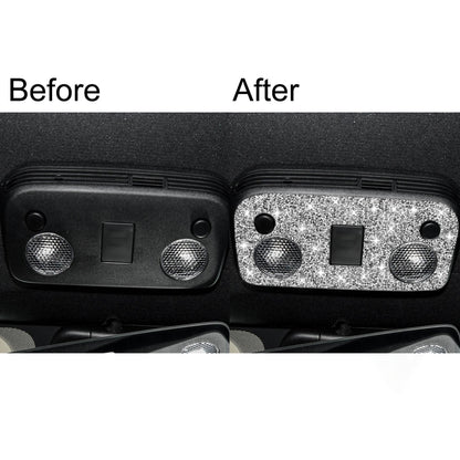 For Ford Mustang 2015-2020 Car Reading Light Diamond Decoration Sticker, Left and Right Drive - Car Interior Mouldings by buy2fix | Online Shopping UK | buy2fix