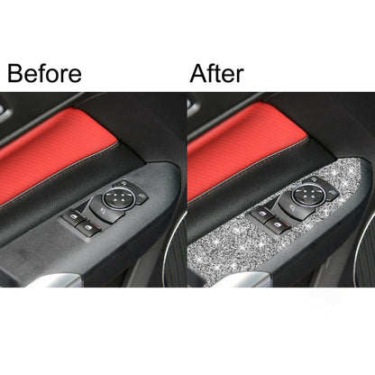 For Ford Mustang 2015-2020 Car Door Lift Panel B Diamond Decoration Sticker, Left Drive - Car Interior Mouldings by buy2fix | Online Shopping UK | buy2fix