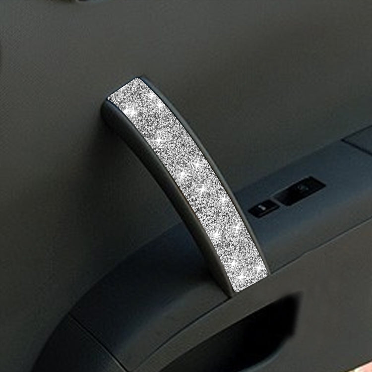 For Nissan 350Z 2003-2009 Car Passenger Side Door Handle Diamond Decorative Sticker, Left Drive by buy2fix