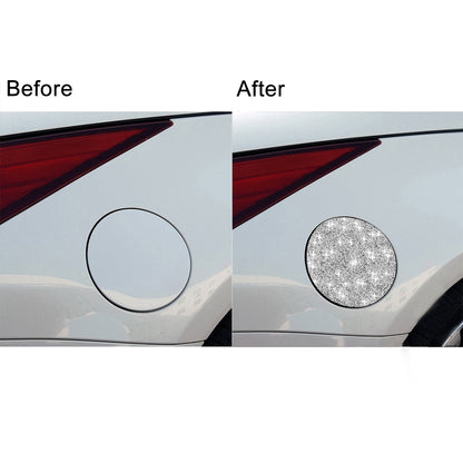 For Nissan 350Z 2003-2009 Car Fuel Tank Cap Diamond Sticker,Left and Right Drive Universal by buy2fix