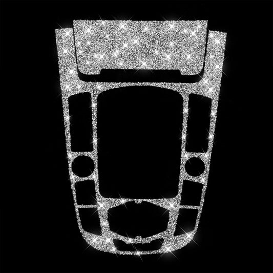 For Audi A4L / A5 / Q5 Car Gear Panel D Diamond Decoration Sticker, Left and Right Drive by buy2fix