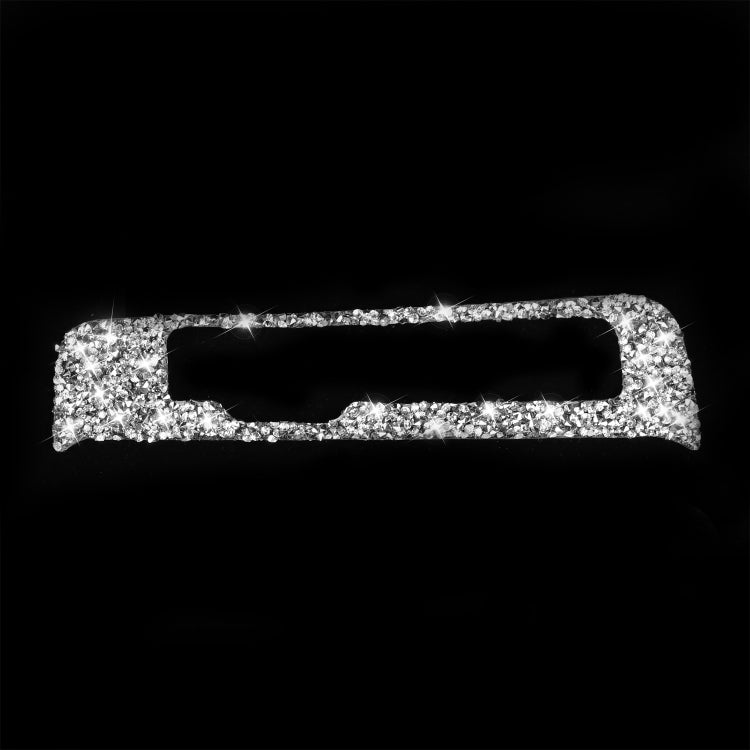 For Audi A4 / A5 / Q5 Car Gear Panel Diamond Decoration Sticker, Left Drive by buy2fix