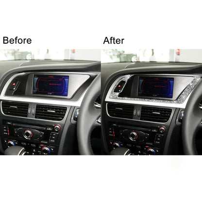 For Audi A4 / A5 / Q5 Car Navigation Outer Frame Diamond Decoration Sticker, Right Drive by buy2fix