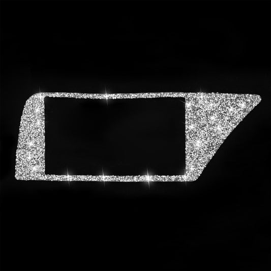 For Audi A4 / A5 / Q5 Car Navigation Inner Frame Diamond Decoration Sticker, Right Drive by buy2fix