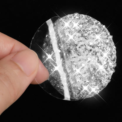 For Dodge Charger 2011-2014 Car Door Lock Ring Diamond Decorative Sticker, Left-hand Drive by buy2fix