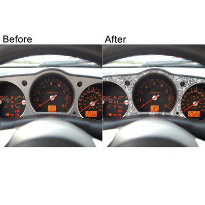 For Nissan 350Z 2006-2009 Car Speedometer Diamond Sticker,Left and Right Drive Universal by buy2fix
