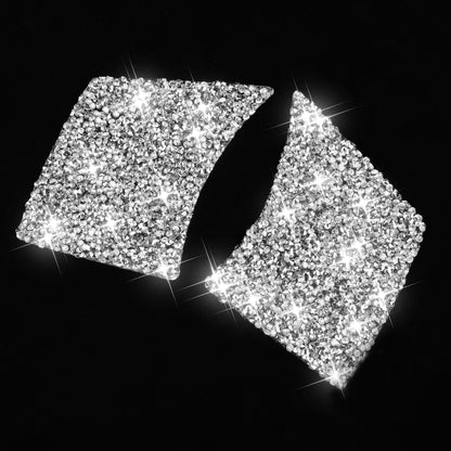 For Nissan 350Z 2006-2009 Car Steering Wheel Diamond Sticker,Left and Right Drive Universal by buy2fix