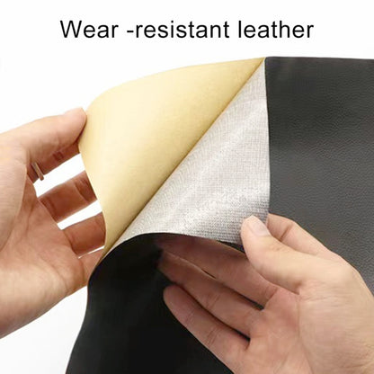30 x 137cm Self Adhesive Leather for Sofa Repair Patch Car Seat PVC Leather Sticker(Beige) by buy2fix