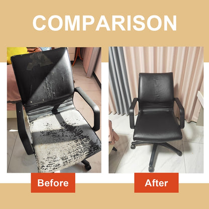 30 x 137cm Self Adhesive Leather for Sofa Repair Patch Car Seat PVC Leather Sticker(Beige) by buy2fix