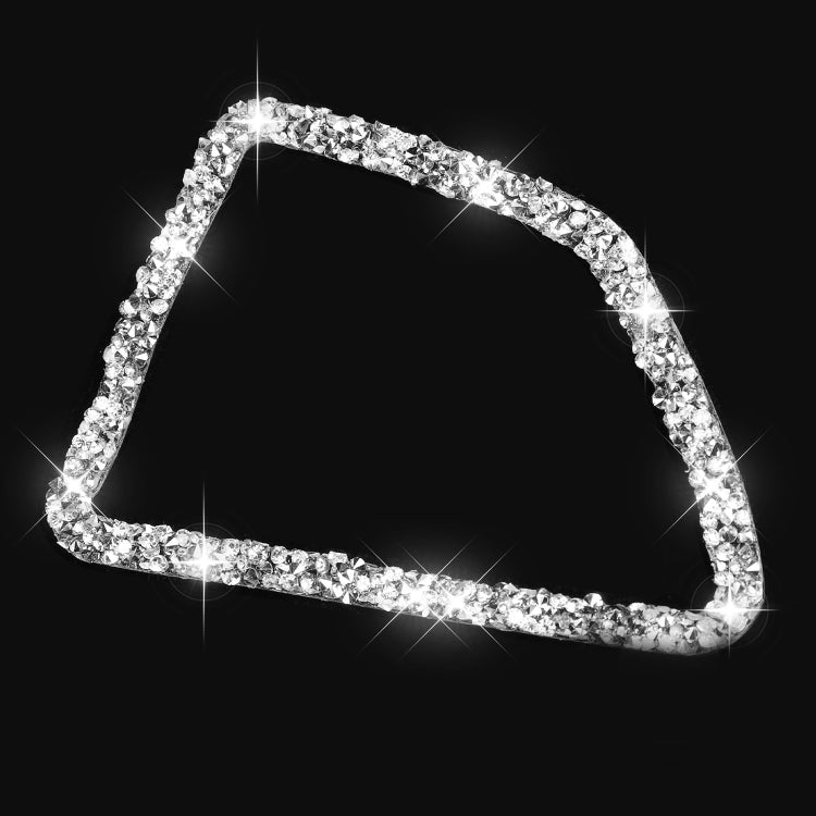 For BMW X5 E70 / X6 E71 2008-2013 Car Dashboard Air Outlet Diamond Decoration Sticker, Left Drive by buy2fix