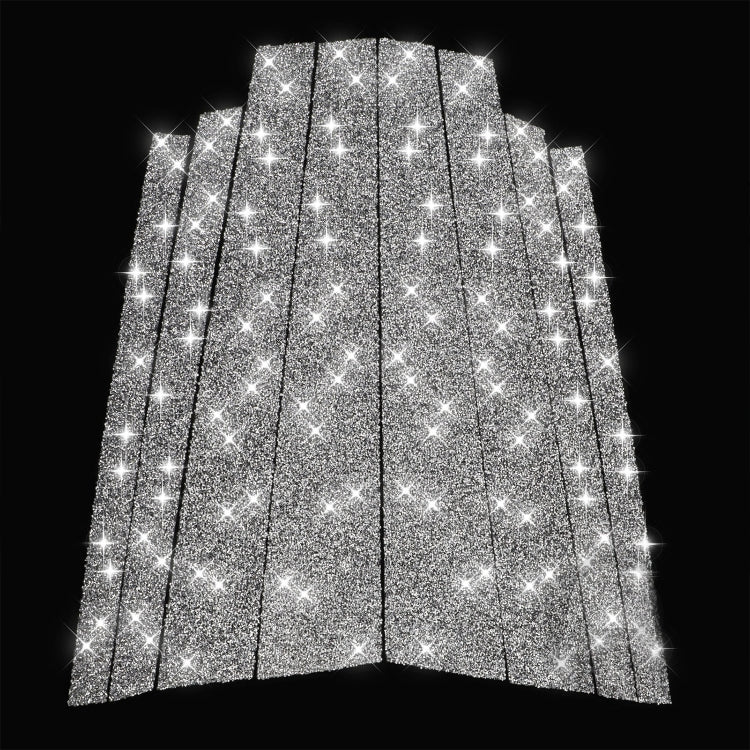 For BMW X5 E70 2008-2013 8pcs Car B-Pillar Diamond Decoration Sticker, Left and Right Drive by buy2fix