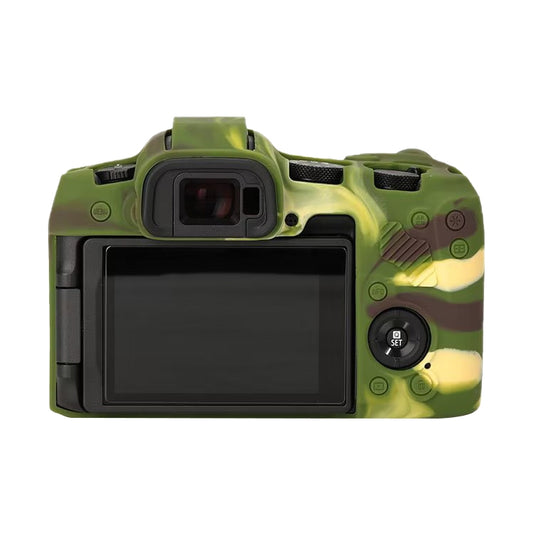 For Canon EOS R8 Soft Silicone Protective Case(Camouflage) by buy2fix