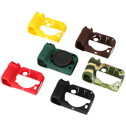 For Nikon Z 30 Soft Silicone Protective Case with Lens Cover(Red) by buy2fix