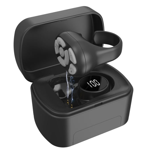 S20 Portable Smart Wireless Bluetooth Ring Remote Control with Charging Case(Black) by buy2fix