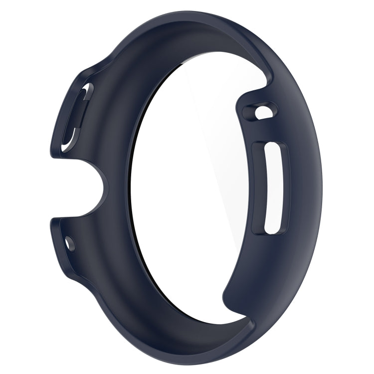 For Google Pixel Watch 2 PC + Tempered Film Integrated Watch Protective Case(Midnight Blue) by buy2fix