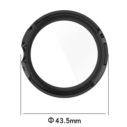 For Google Pixel Watch 2 PC + Tempered Film Integrated Watch Protective Case(Midnight Blue) by buy2fix