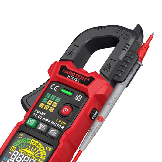 HABOTEST HT205A Multifunctional Intelligent Burn-proof Clamp Multimeter by HABOTEST
