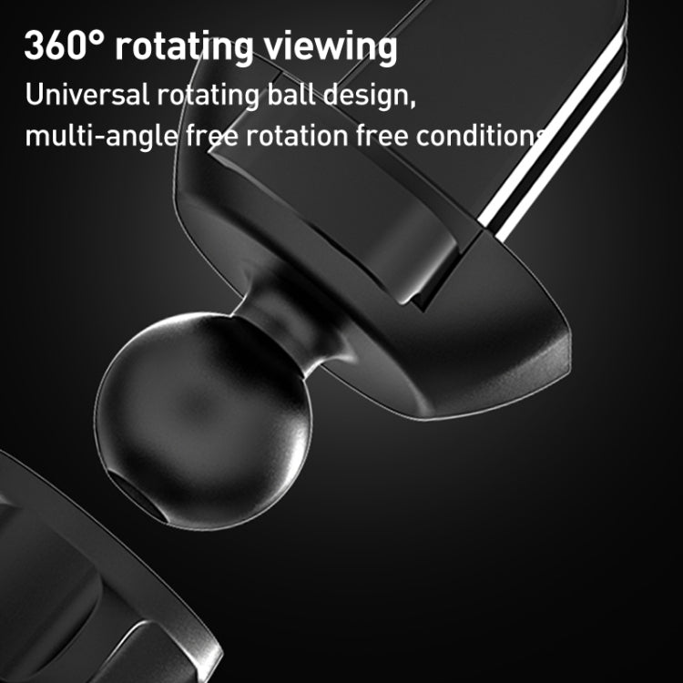 M3 Infrared lnduction Wireless Fast Charging Air Outlet Car Holder(Silver) by buy2fix