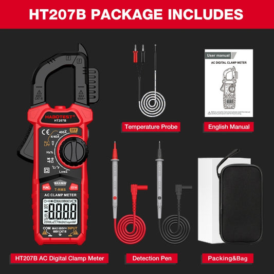 HABOTEST HT207B Multifunctional Digital Clamp Multimeter by HABOTEST