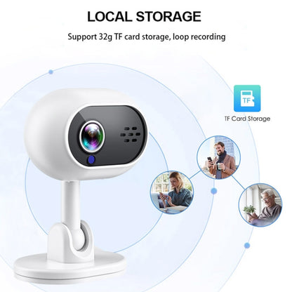 A4 1080P HD WiFi Smart Surveillance Camera Support Two-way Voice & Infrared Night Vision by buy2fix