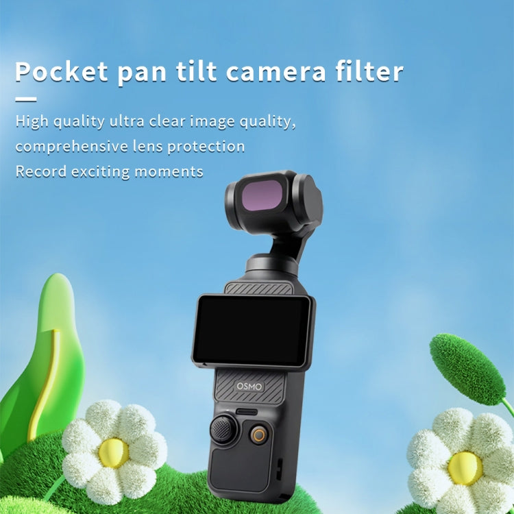 For DJI OSMO Pocket 3 JSR CB Series Camera Lens Filter, Filter:1/8 Black Mist Filter - Lens Accessories by JSR | Online Shopping UK | buy2fix