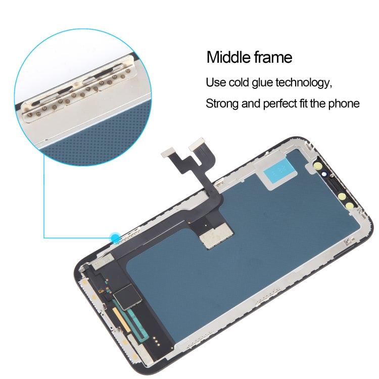 For iPhone X in-cell LCD Screen with Digitizer Full Assembly - LCD Related Parts by buy2fix | Online Shopping UK | buy2fix