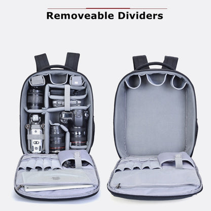 CADeN W9 Travel Lens Pouch Bag Drone Camera Backpack Bag(Black) by CADeN