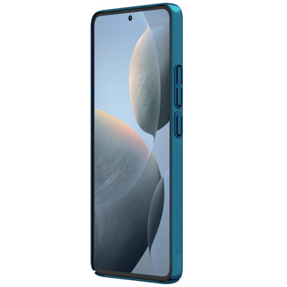 For Xiaomi Redmi K70E / Poco X6 Pro 5G NILLKIN Frosted PC Phone Case(Blue) - K70E Cases by NILLKIN | Online Shopping UK | buy2fix