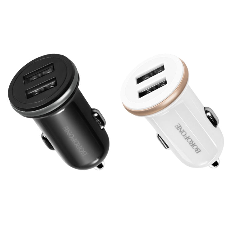 IVON CC26 5V 2.1A Dual USB Port Mini Car Charger - Car Charger by buy2fix | Online Shopping UK | buy2fix