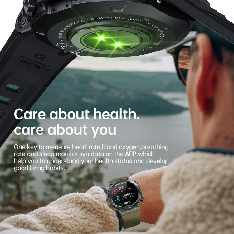 K56 Pro 1.39 inch Smart Steel Strap Wristband Support Heart Rate Monitoring / Blood Pressure Monitoring(Black Three Strains) by buy2fix