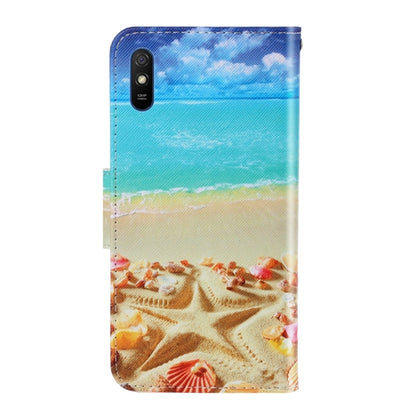 For Xiaomi Redmi 9A 3D Colored Drawing Horizontal Flip PU Leather Case with Holder & Card Slots & Wallet(Pentagram) - Xiaomi Cases by buy2fix | Online Shopping UK | buy2fix