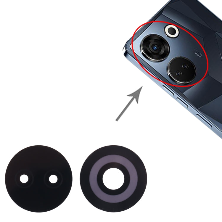 For Tecno Camon 20 Pro Back Camera Lens by buy2fix