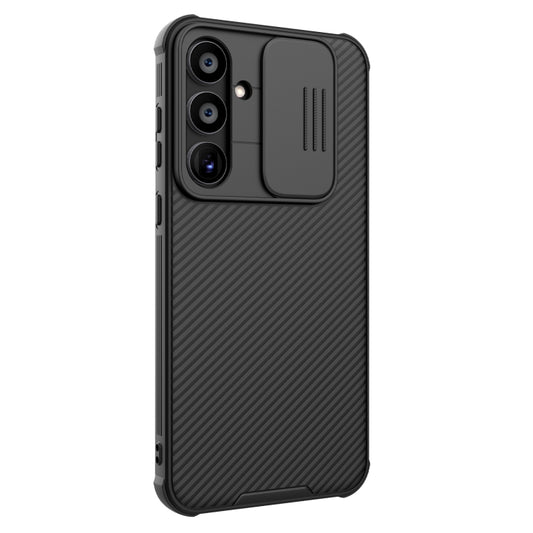 For Samsung Galaxy A55 NILLKIN Black Mirror Pro Series Camshield PC Phone Case(Black) by NILLKIN