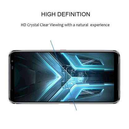 For Asus Rog Phone 3 Full Glue Full Screen Tempered Glass Film by buy2fix
