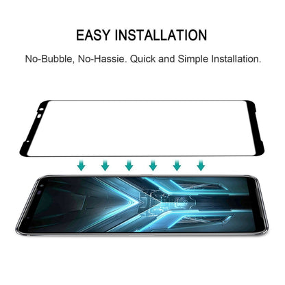 For Asus Rog Phone 3 Full Glue Full Screen Tempered Glass Film by buy2fix
