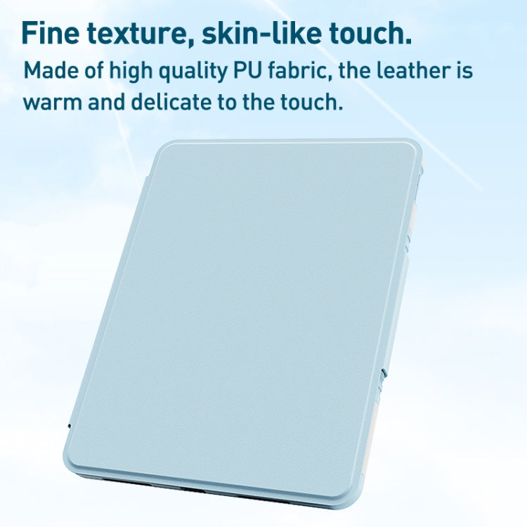 For iPad 10.2 2021 / 2020 X-Shaped Rotation Smart Leather Tablet Case(Grey) - iPad 10.2 Cases by buy2fix | Online Shopping UK | buy2fix