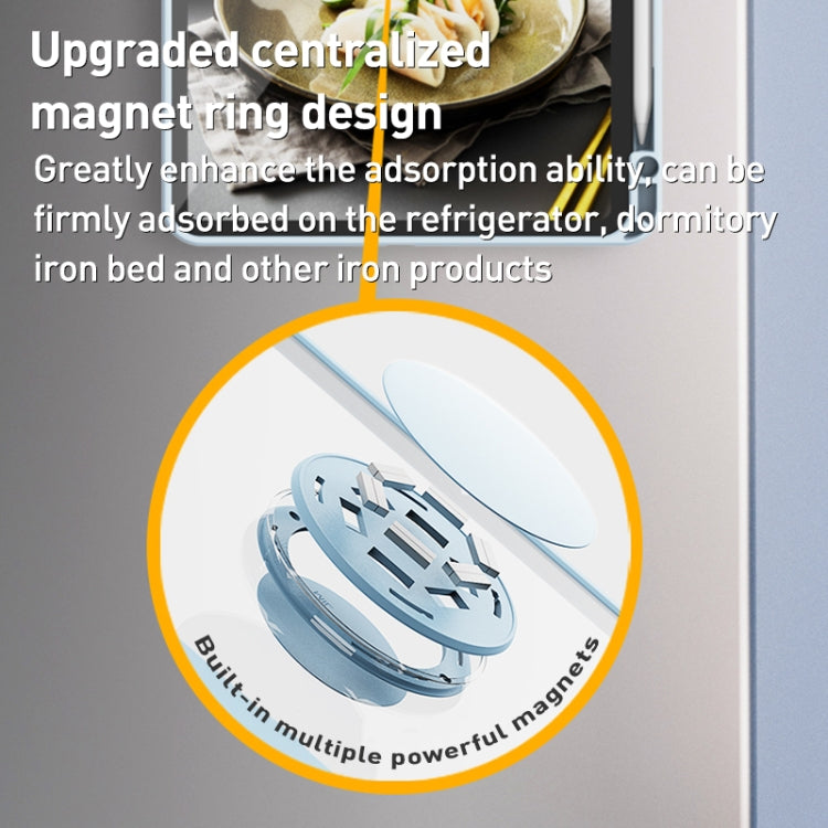 For iPad Air 10.9 2022 / 2020 Detachable Magnetic Rotation Smart Leather Tablet Case(Pink) by buy2fix