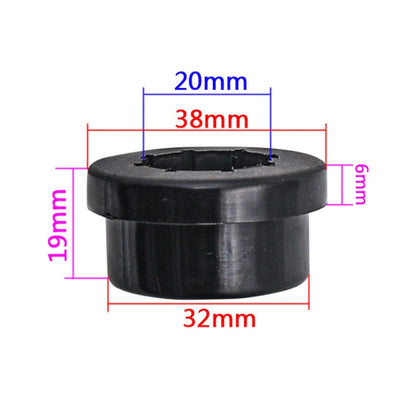 For Skunk2 EG EK LCA Control Arms Front Lower Rear Replacement Bushing Kit(Red) by buy2fix