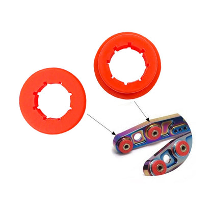 For Skunk2 EG EK LCA Control Arms Front Lower Rear Replacement Bushing Kit(Red) by buy2fix