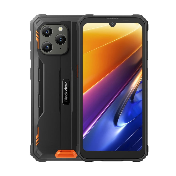 Blackview BV5300 Plus, 8GB+128GB, IP68/IP69K/MIL-STD-810H, 6.1 inch Android 13 MediaTek Helio G72 Octa Core, Network: 4G, OTG(Orange) - Blackview by Blackview | Online Shopping UK | buy2fix