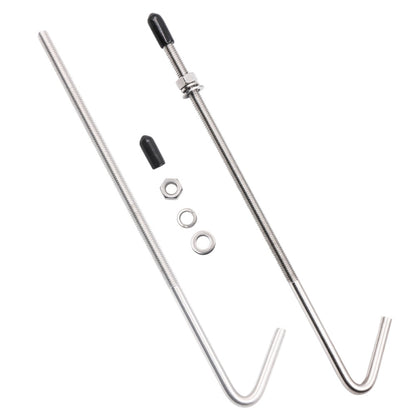 LS04 8 inch Car Battery Fixing Stainless Steel Bracket Bolt Kit by buy2fix