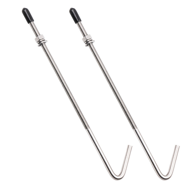 LS04 8 inch Car Battery Fixing Stainless Steel Bracket Bolt Kit by buy2fix