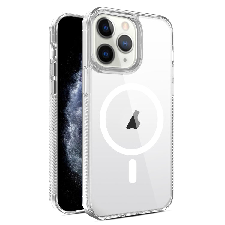 For iPhone 11 Pro Max 2.5mm MagSafe Acrylic Hybrid TPU Phone Case(Transparent) - iPhone 11 Pro Max Cases by buy2fix | Online Shopping UK | buy2fix